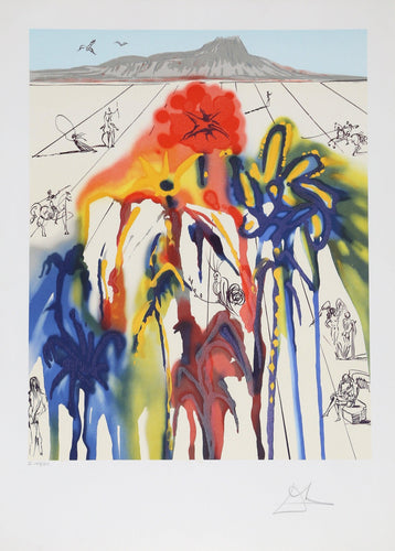 Diamond Head Lithograph | Salvador Dalí,{{product.type}}