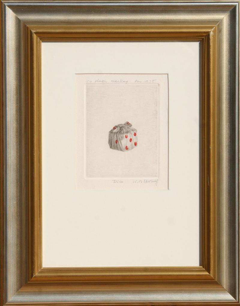 Dice Etching | K.B. Hwang,{{product.type}}