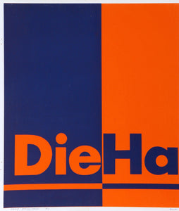 Die Ha from Bullet Space, Your House is Mine Screenprint | Tom McGlynn,{{product.type}}