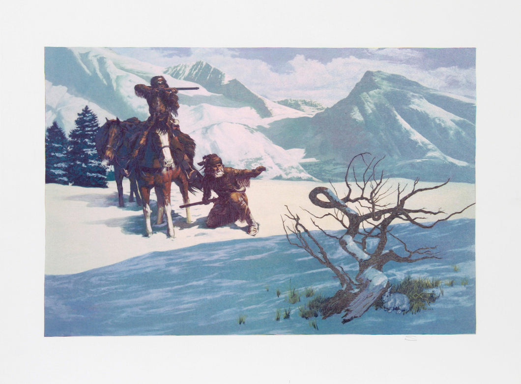 Dinner By A Long Shot Lithograph | Shannon Stirnweis,{{product.type}}