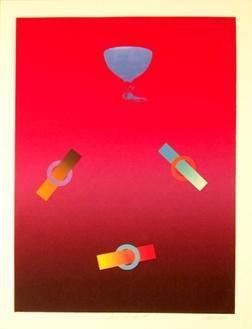Dinner for Chariot Screenprint | Diane Williams,{{product.type}}