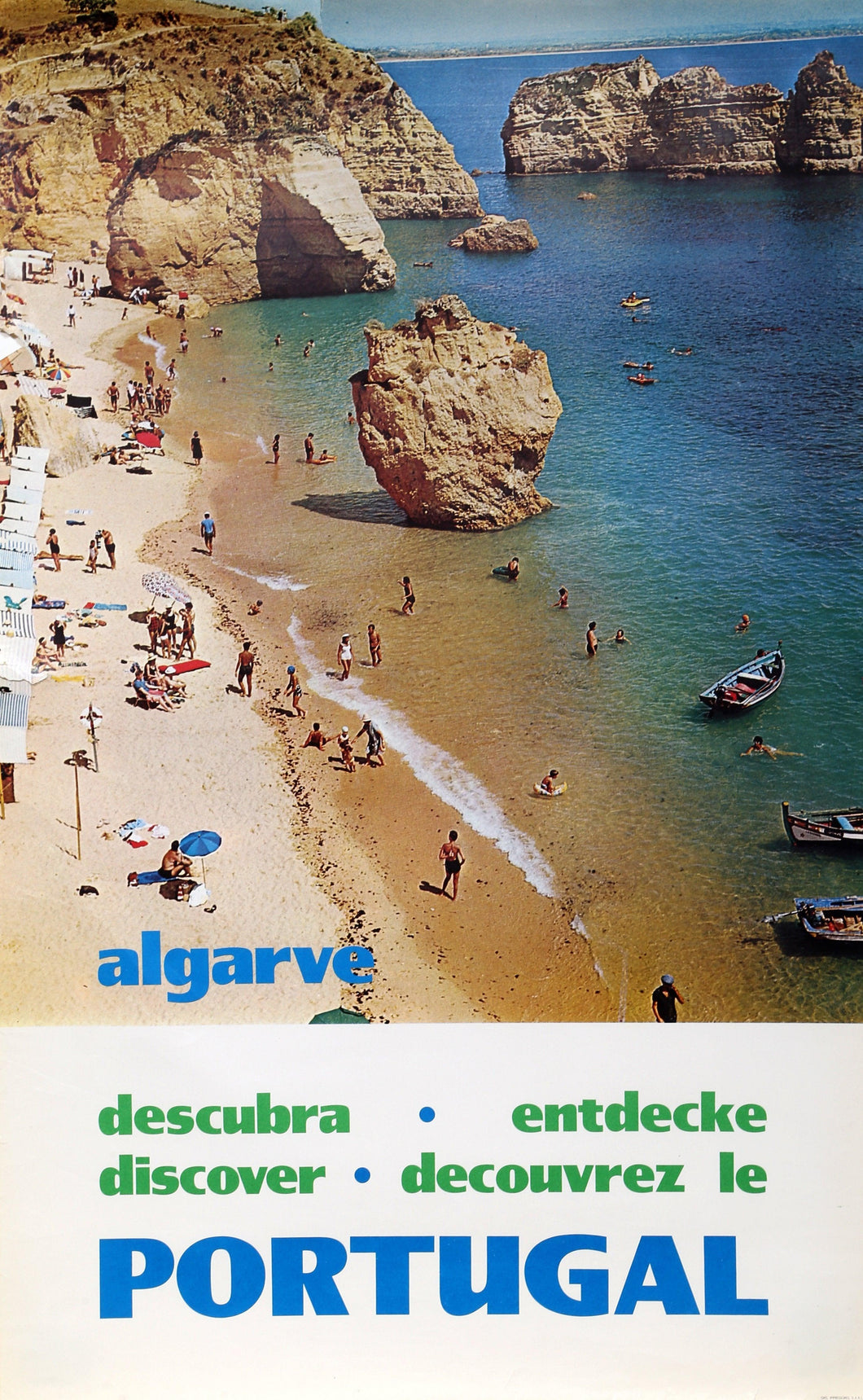 Discover Portugal - Algarve Poster | Travel Poster,{{product.type}}