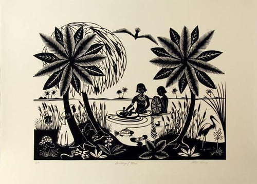 Discovery of Moses Screenprint | B.A.M. Schwyn,{{product.type}}