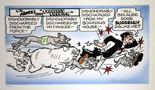 Dishonorably Discharged Lithograph | Al Capp,{{product.type}}