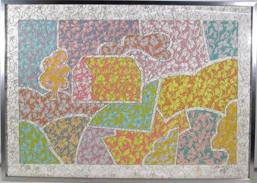 Divided Landscape Lithograph | George Chemeche,{{product.type}}