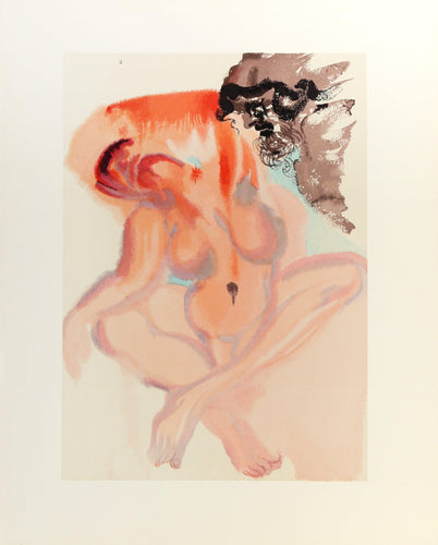 Divine Comedy Purgatory Canto 3, from The Divine Comedy Woodcut | Salvador Dalí,{{product.type}}