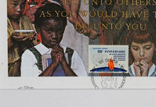Do unto others as you would have them do unto you Lithograph | Norman Rockwell,{{product.type}}