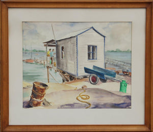 Dock Watercolor | Eve Nethercott,{{product.type}}