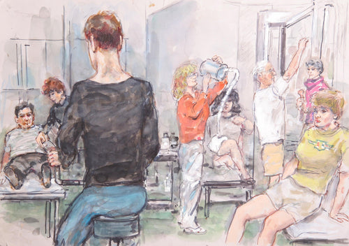 Doctor's Office Watercolor | Marshall Goodman,{{product.type}}