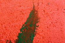 Dog (Green on Red) Acrylic | Peter Mayer,{{product.type}}