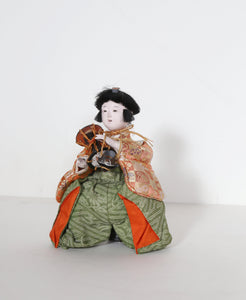 Doll  in Robe with Drum Objects | Unknown, Chinese,{{product.type}}