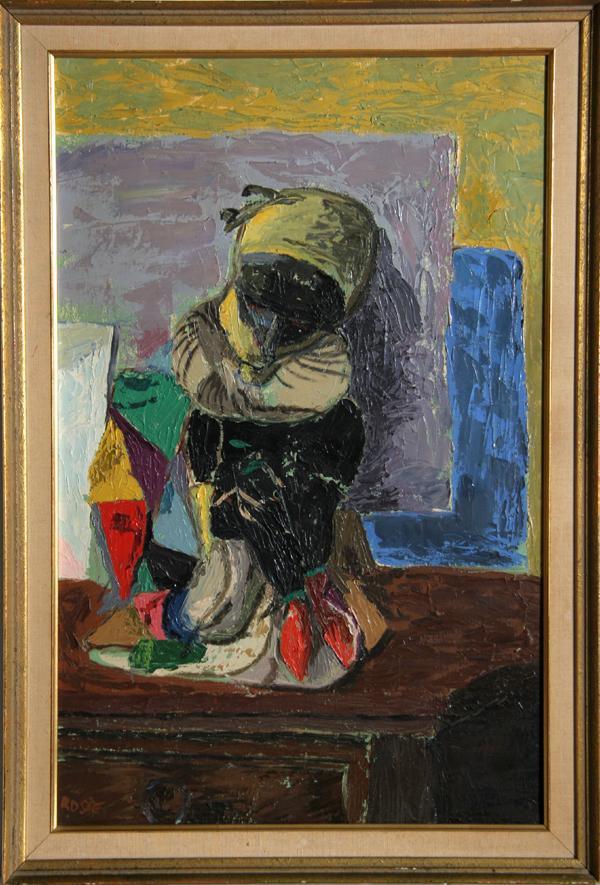 Doll Still Life Oil | Rosie,{{product.type}}