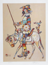 Don Quixote Lithograph | Jovan Obican,{{product.type}}
