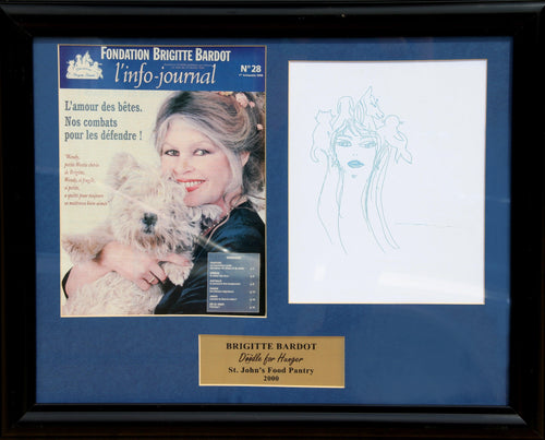 Doodle for Hunger Ink | Brigitte Bardot,{{product.type}}