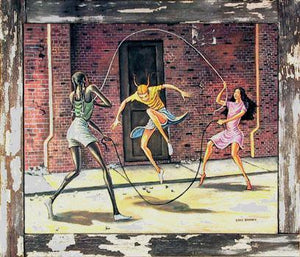 Double Dutch Poster | Ernie Barnes,{{product.type}}