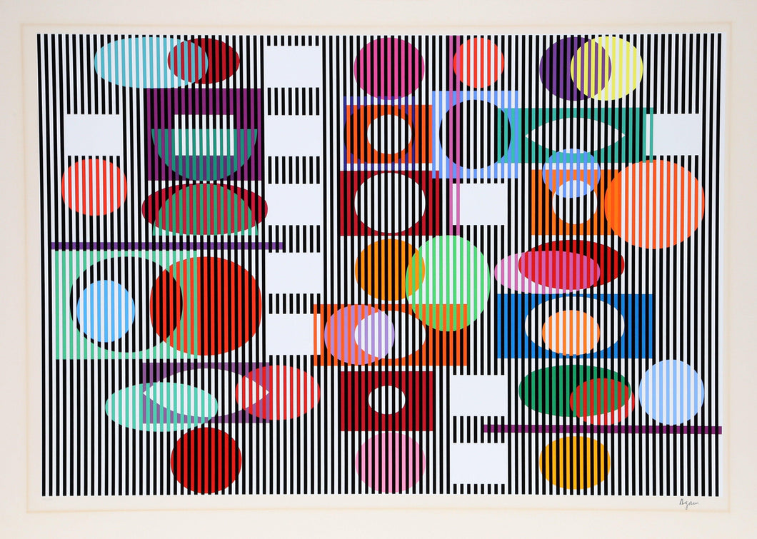 Double Metamorphosis II Screenprint | Yaacov Agam,{{product.type}}