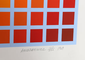 Double Square Screenprint | Richard Anuszkiewicz,{{product.type}}