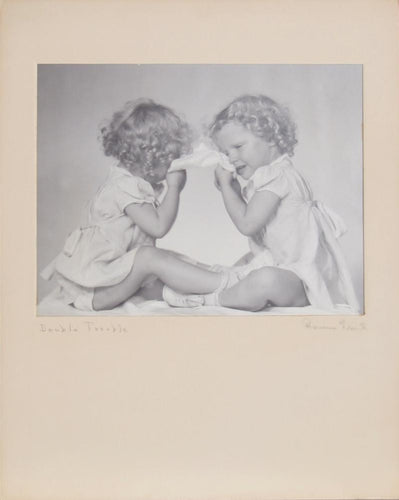 Double Trouble Black and White | Rowena Fruth,{{product.type}}