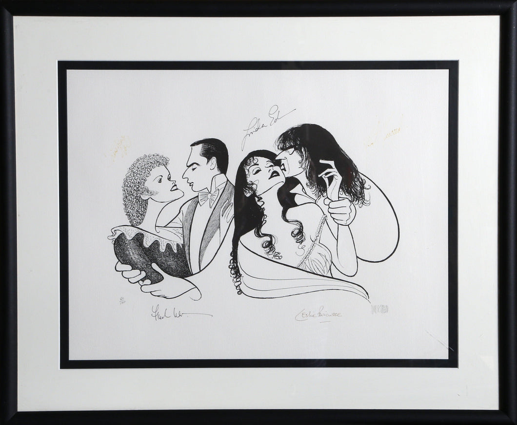 Dr. Jekyll and Mr. Hyde Lithograph | Al Hirschfeld,{{product.type}}