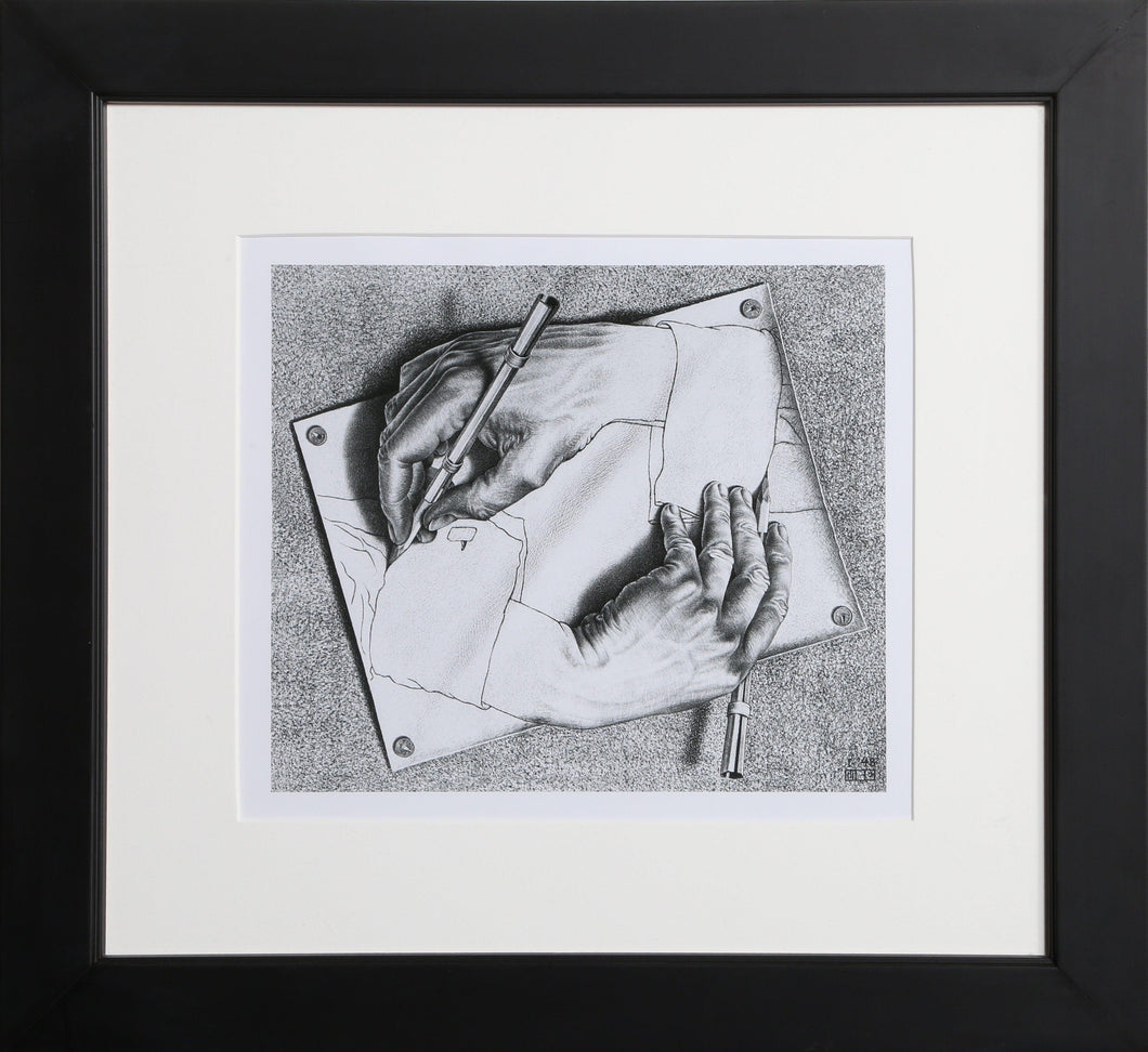 Drawing Hands Poster | M.C. (Maurits Cornelis) Escher,{{product.type}}