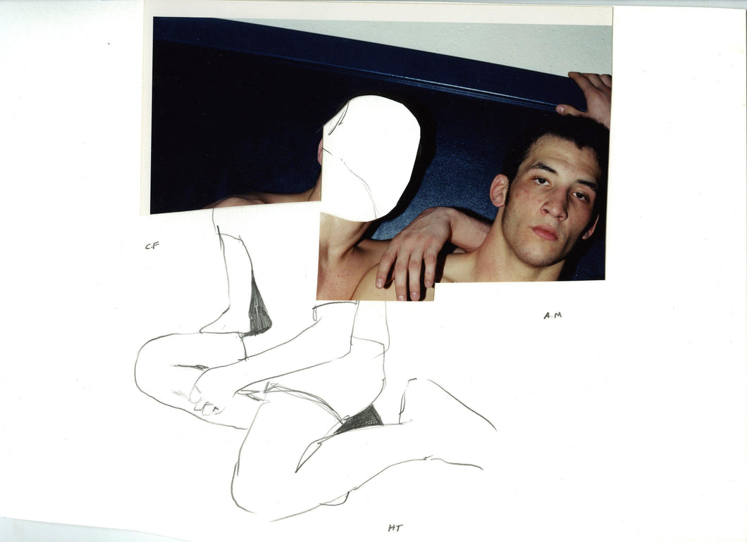 Drawing of 3 Boys Mixed Media | Collier Schorr,{{product.type}}