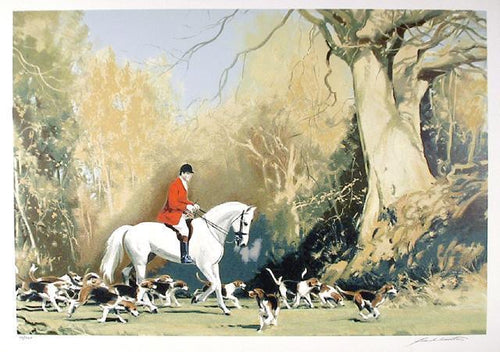 Drawing the Wood Lithograph | Frank Wootton,{{product.type}}