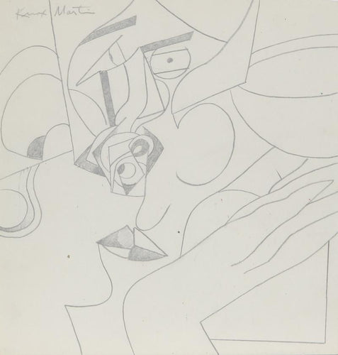 Drawing - XX Pencil | Knox Martin,{{product.type}}