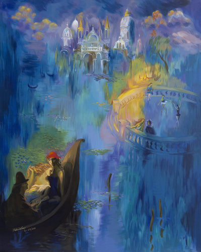 Dreams of Venice Screenprint | Hailan Gong,{{product.type}}