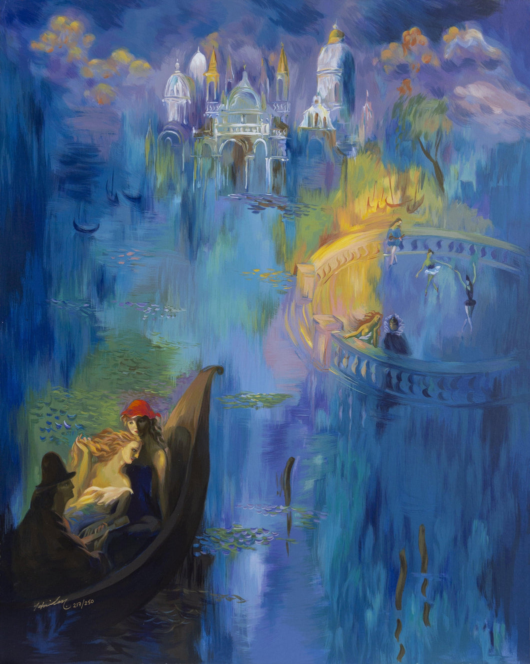 Dreams of Venice Screenprint | Hailan Gong,{{product.type}}