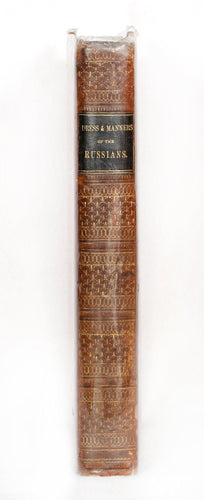 Dress and Manners of the Russians Book | Thomas M'Lean,{{product.type}}