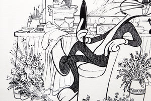 Dressing Room Lithograph | Al Hirschfeld,{{product.type}}