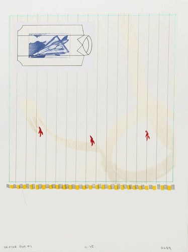 Drifter Plus No. 1 Lithograph | Glenn Goldberg,{{product.type}}