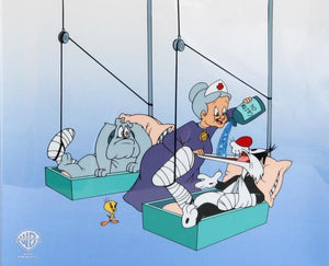 Drink Up, Putty Tat! - Sylvester, Granny, Tweety Bird Comic Book / Animation | Warner Bros. Cartoons,{{product.type}}