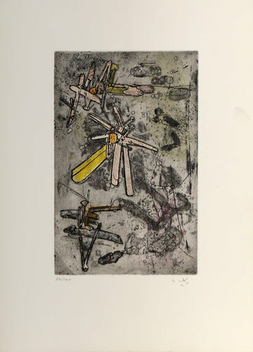 Droites Liberees XIV Etching | Roberto Matta,{{product.type}}