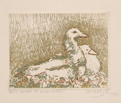 Ducks Etching | Arun Bose,{{product.type}}
