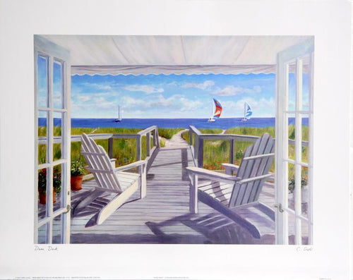 Dune Deck Poster | Carol Saxe,{{product.type}}