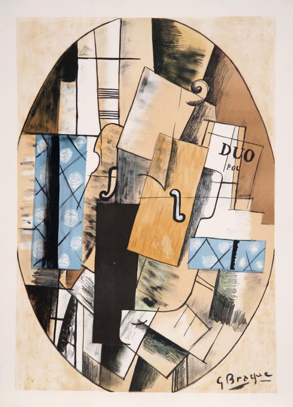 Duo Lithograph | Georges Braque,{{product.type}}
