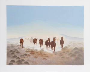 Dust In The Desert Lithograph | Gwendolyn Branstetter,{{product.type}}