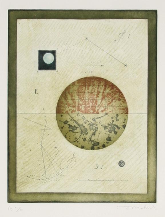 E equals MC Squared from the Celestial Meridian Suite Etching | Tighe O'Donoghue,{{product.type}}