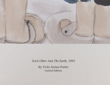 Each Other and the Earth Lithograph | Vicki Aisner-Porter,{{product.type}}