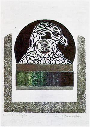 Eagle Etching | Martin Barooshian,{{product.type}}