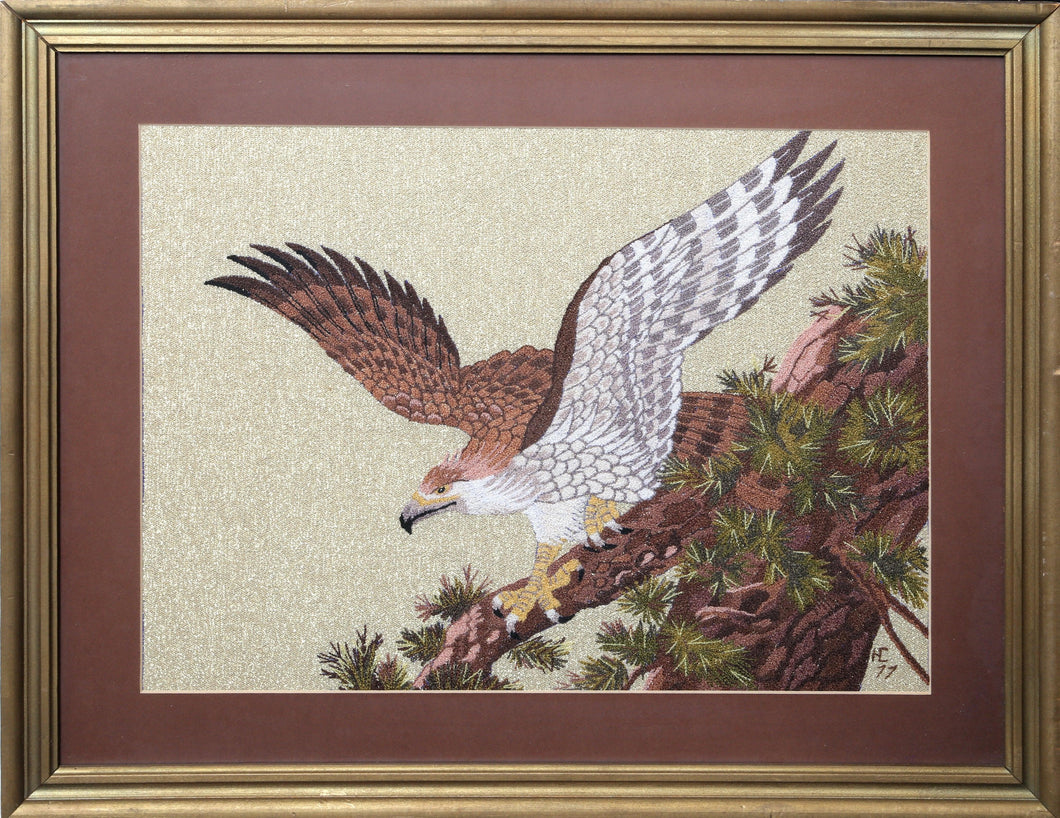 Eagle - Matsuhato Embroidery Kit M-1012 Tapestries and Textiles | Unknown Artist,{{product.type}}