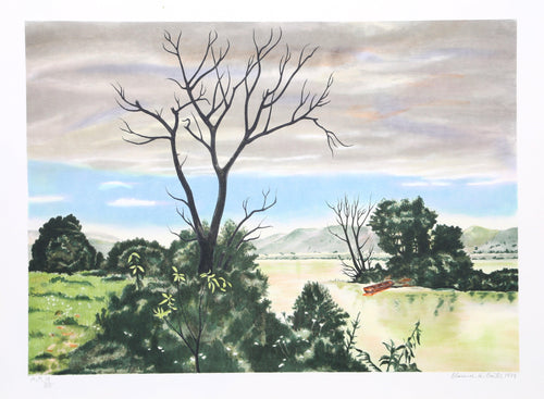 Early Spring Landscape Lithograph | Clarence Holbrook Carter,{{product.type}}