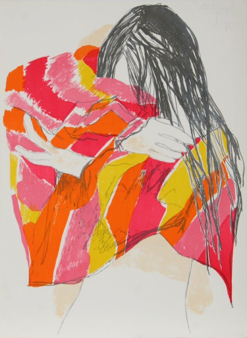 Early Stripes Lithograph | Bruce Dorfman,{{product.type}}