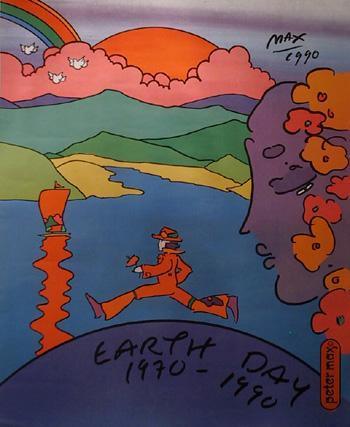 Earth Day Poster | Peter Max,{{product.type}}