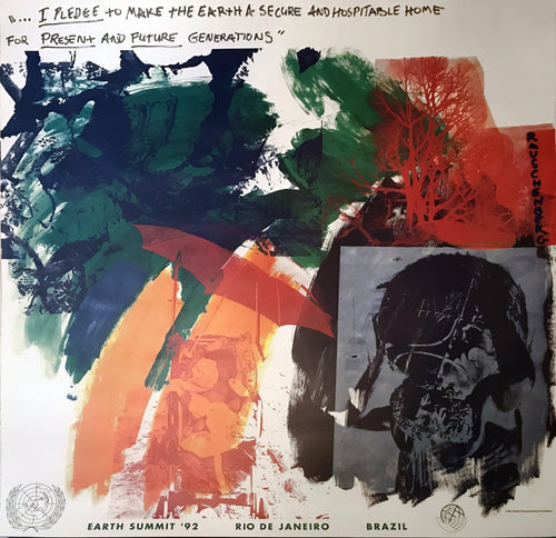 Earth Summit - Rio de Janeiro, Brazil Poster | Robert Rauschenberg,{{product.type}}