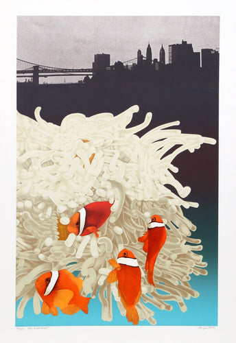 East River Dance Screenprint | Michael Knigin,{{product.type}}