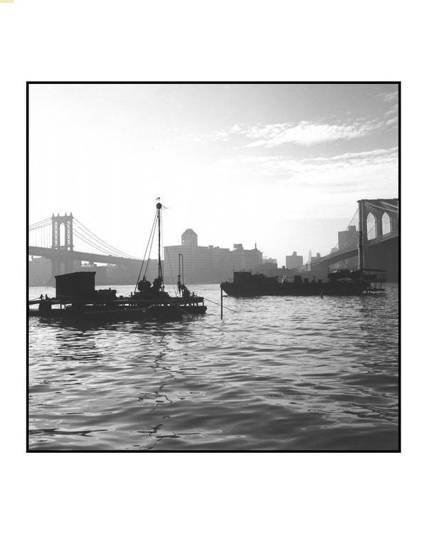 East River Morning Black and White | Robert Gambee,{{product.type}}