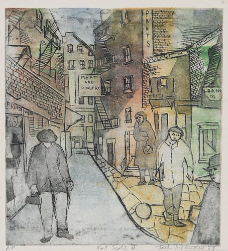 East Side II Etching | Jack Bilander,{{product.type}}