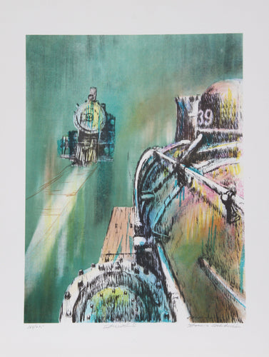 East West Bound Lithograph | Francis Atlee Caldwell,{{product.type}}